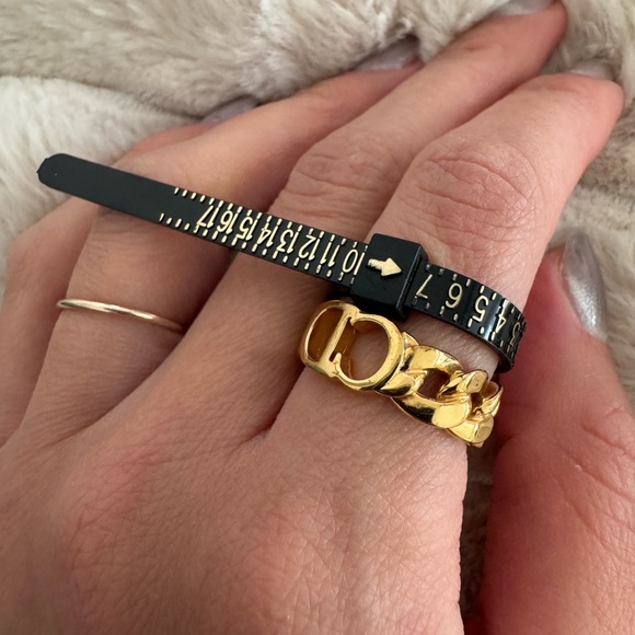 CHRISTIAN DIOR 
 Danseuse Etoile Chain Ring L - Picture 5 of 7